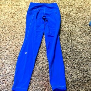 Blue lulu lemon leggings brand new